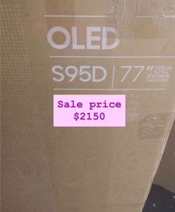Samsung - 77” Class S95D Series OLED 4K UHD SamsungVision Smart Tizen TV