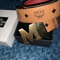 MCM, Accessories, Authentic Mcm Belt Sold