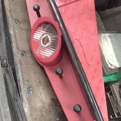 NFL Plastic Red Wing Shelf And Coat Rack Good For Kids Room