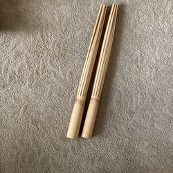 Pair Of Hula Dance Split Bamboo Sticks 