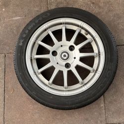 15” Smart Car Tire With Rim 