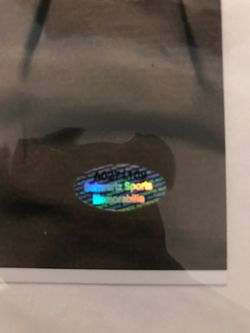 Emilio Estevez autographed Might Ducks Poster 11x17