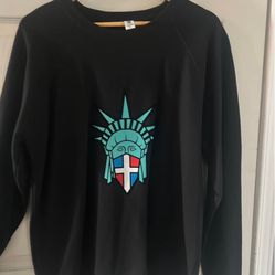 Dominican Liberty  Long Sleeve Sweatshirt(XL)