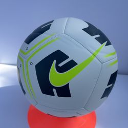 Nike Team Park Ball Size- 5 White/Volt