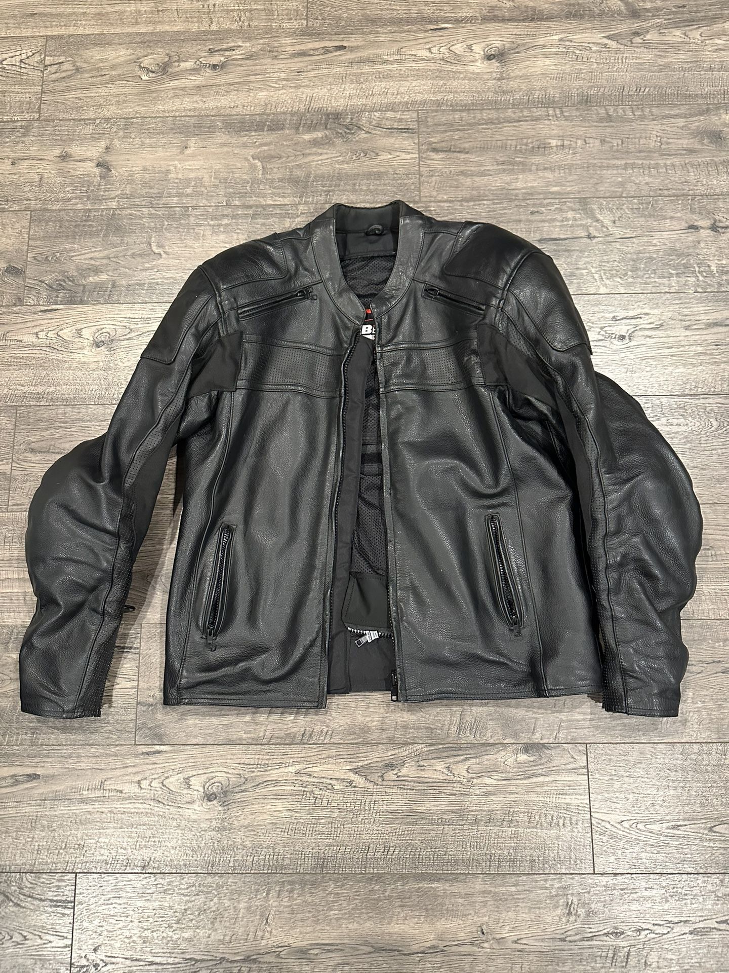 Men’s Leather Motorcycle Jacket
