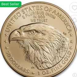 American Eagle 1 Oz Pure Gold Random Date