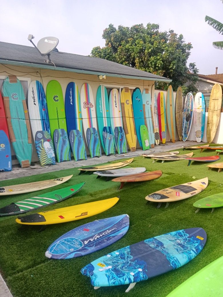 Used 7 And 8 Ft Wave Storm Beginner Surfboards for Sale in Huntington
