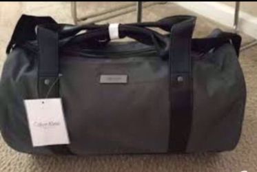 calvin klein duffle bag for man brand new