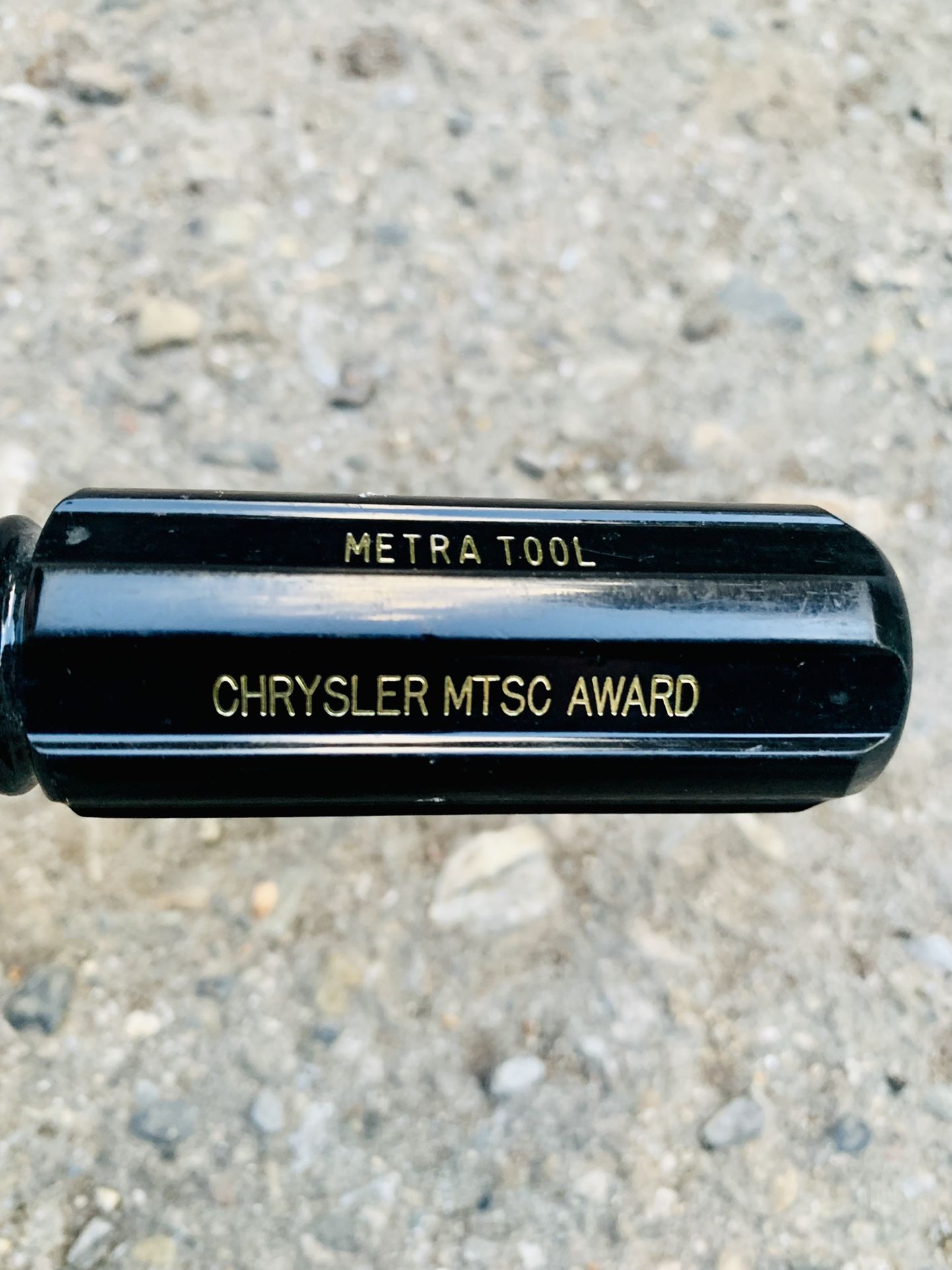 Chrysler MTSC Gold Plated Screwdriver