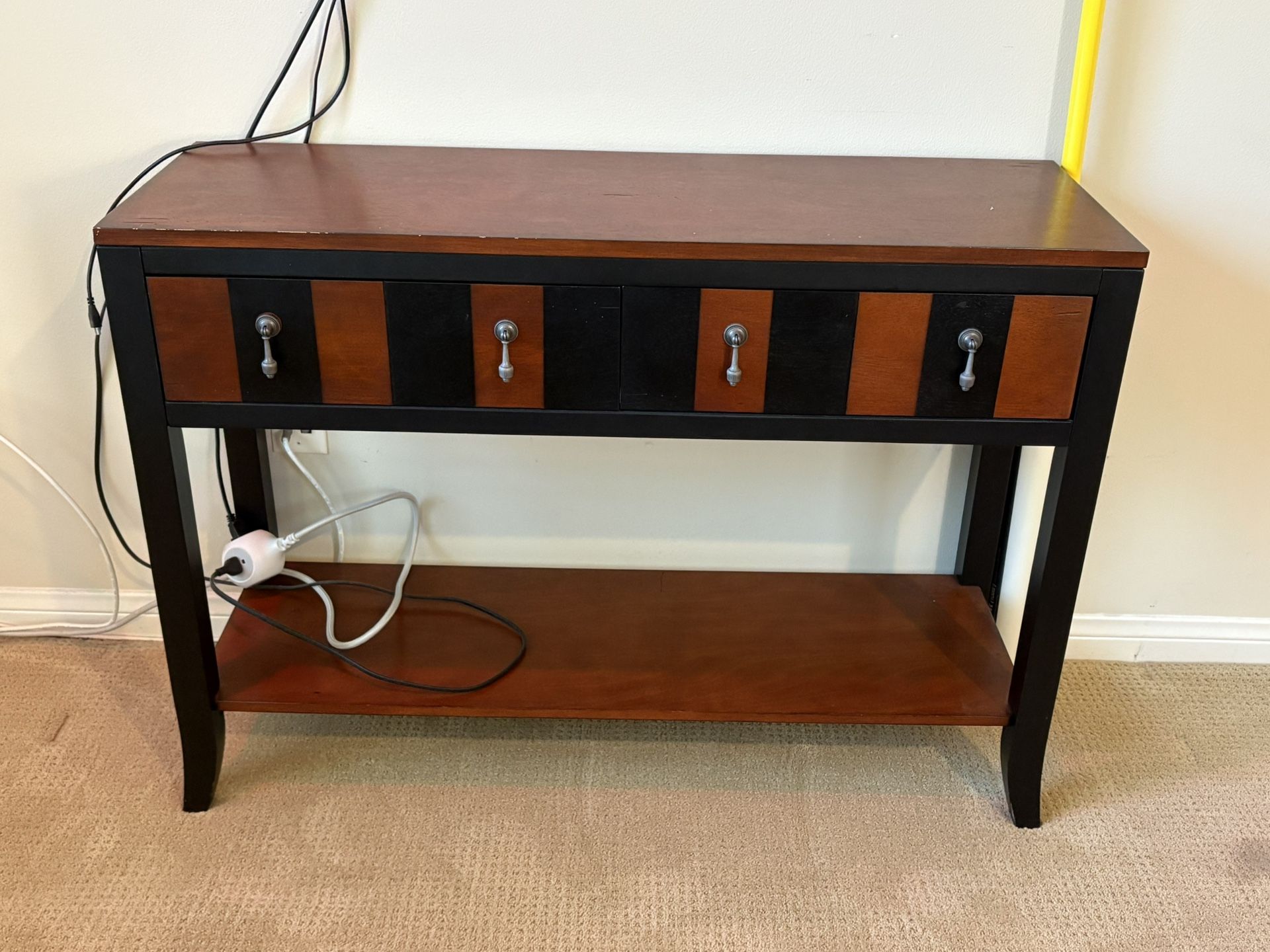 Console Table Two Drawers