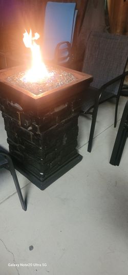 Propane fire pit