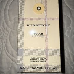 Burberry Touch Women’s Eau de parfum 1.7 Oz Brand New 