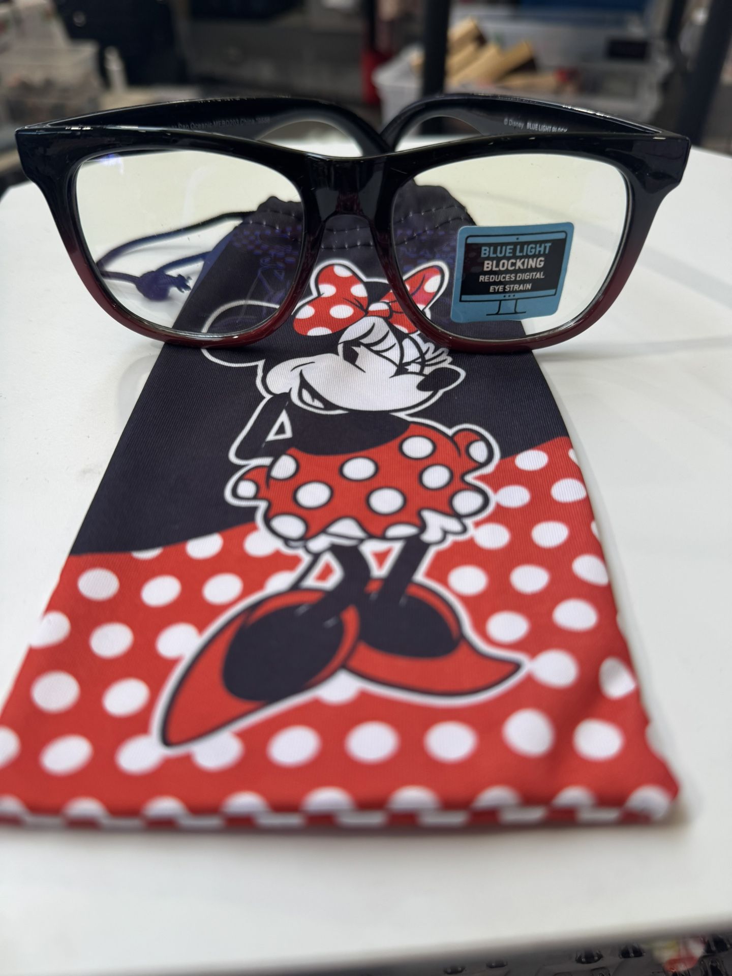 Disney Minnie Mouse & Harry Potter Blue Light Blocking Glasses + Pouch Set | 100% UV