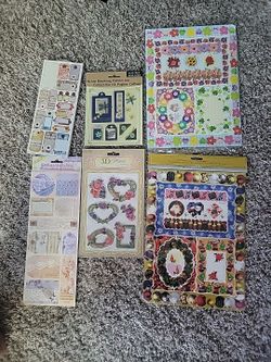 Scrapbooking stickers
