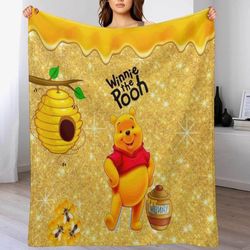 Winnie The Pooh Throw Blanket 