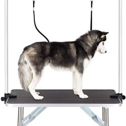 New in box 36" Professional Dog Pet Grooming Table Adjustable Heavy Duty Portable