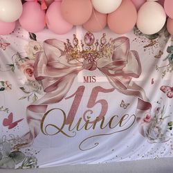Quinceañera banner