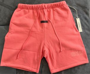 Fear of God Essentials Shorts - XL - Coral