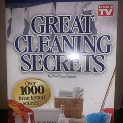 Great Cleaning Secrets Book