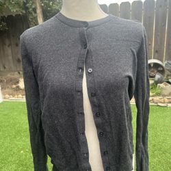 loft cardigan grey 