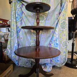Antique 3 Tiered Table