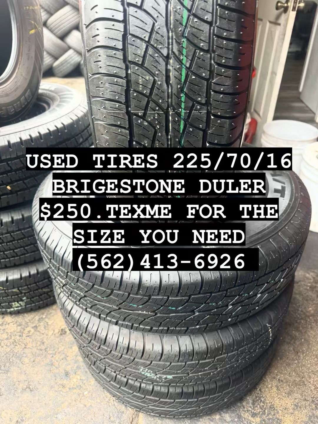 225/70/16 Bridgestone 