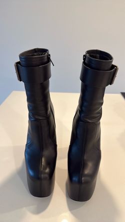 YSL Chunky heel boots 38.5 women
