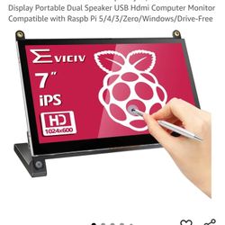 7" Touch Screen Raspberry Pi Monitor