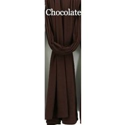 Womens Chocolate Color Premium Jersey Hijab