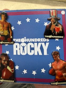 Rocky x The hundred’s pin set