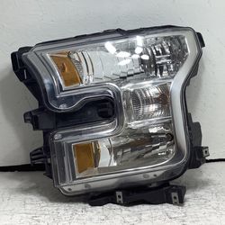 2015 2017 Ford F-150 left headlight (1AA)