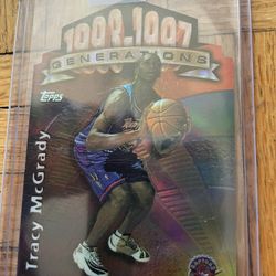 Tracy McGrady Topps Chrome Generations Rookie Card Die Cut Mint