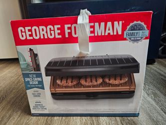 George Foreman Family Size Grill & Panini Press – NEW – $25