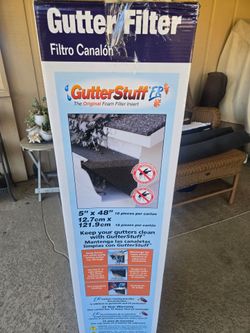 Gutterfoam original K style 20 new 5"x48" pieces for only $75!
