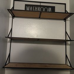Rae Dunn  Bathroom Shelf