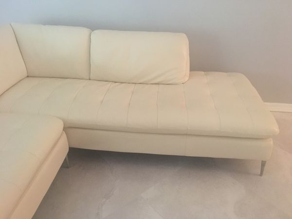 Modern White Leather Sofa Cau D Ax Corsica For In Delray Modern White Leather Sofa Cau D Ax Corsica