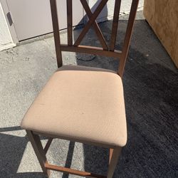 Wooden Bar Table Chair