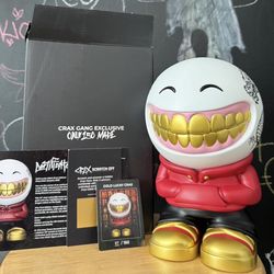 Gold Lucky Crax Toy (unscratched ticket, limited)
