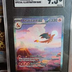 pokemon cards 151 charizard Pokémon 151 Charizard Ex PSA 10 main image 0