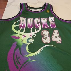 Ray Allen Milwaukee Bucks Jersey XLT