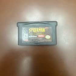 Spider-man Mysterious Menace GBA Cartridge 