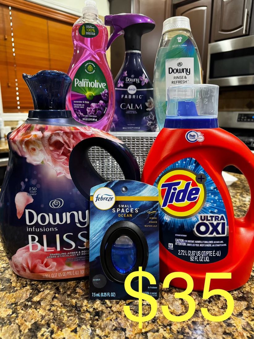 35 Dollar Supply Packages Of Household Supplies 