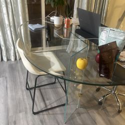 Glass Dining Table 
