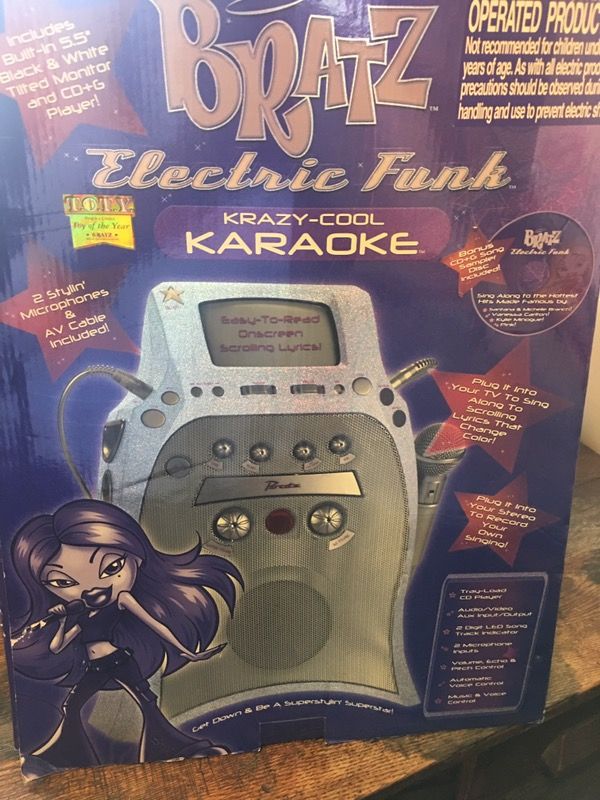 BRATZ KRAZY KOOL KARAOKE SYSTEM NEW IN BOX!