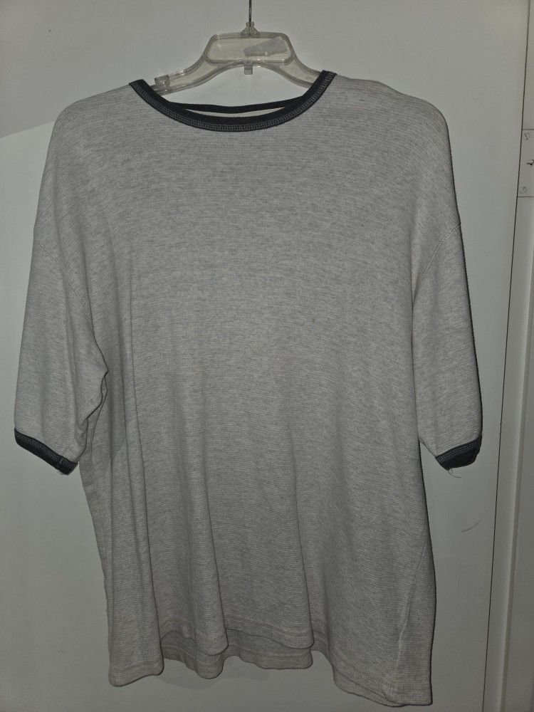 Mens Waffle Material Shirt