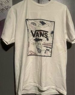 WHITE VANS SHIRT SIZE MEDIUM