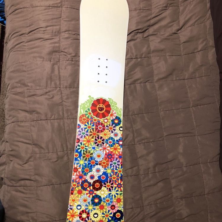 Takashi Murakami Flower SNOWBOARD DECK ATOMIC TUESDAY 134 ART 53