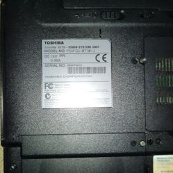 Older Toshiba Laptop