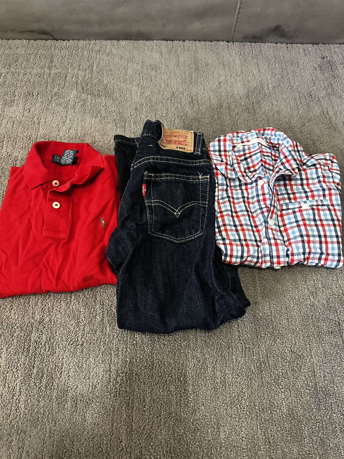 Ralph Lauren, Levi Jeans, H&M