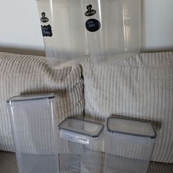 PRAKI 30 Pack Airtight Food Storage Containers for Kitchen Pantry Organizers and Storage, Plastic Kitchen Storage Canisters with Lids, Cereal, Flour &